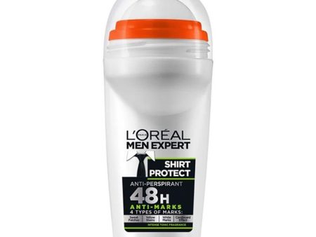 Men Expert- Shirt Protect 48H Deodorant Roll-On on Sale