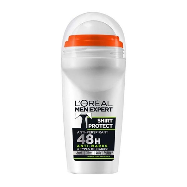 Men Expert- Shirt Protect 48H Deodorant Roll-On on Sale