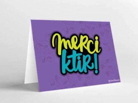 Merci Ktir! Online