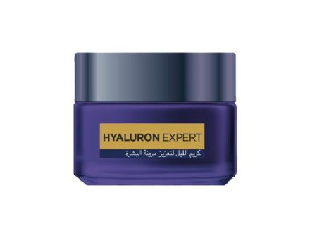 Hyaluron Expert Moisturiser and Plumping Anti-Aging Night Cream with Hyaluronic Acid Hot on Sale