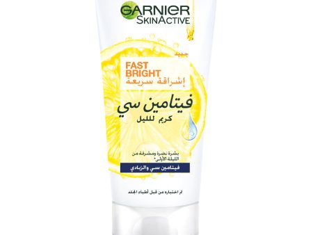 Garnier Skin Active Fast Bright Night Cream 50 ml For Discount