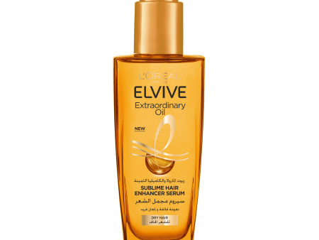 Elvive Extraordinary Hair Oil Treatment, Non-Sticky Serum For Dry Hair Online now