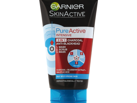 Pure Active 3-in-1 Charcoal Wash, Scrub and Mask For Cheap