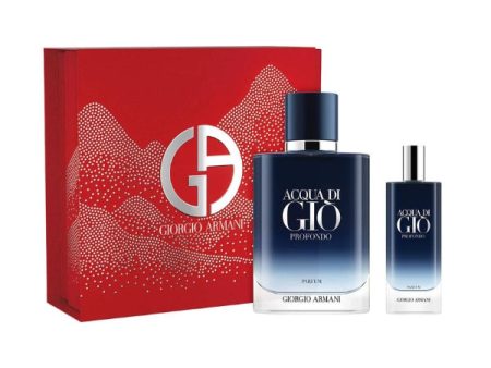 Acqua Di Gio Profondo Gift Set Fragrance on Sale