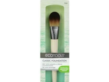 Eco Tools Brush Classic Flat Foundation Supply