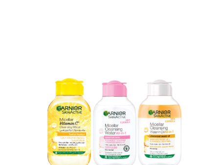 Micellar Water Pink 100 ML + Micellar Water Oil-Infused 100 ML + Vitamin C Micellar Water 100 ML At 10% OFF For Sale