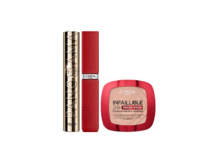 Matte Resistance Lipstick + Panorama Mascara + Infallible Powder At 25% OFF on Sale