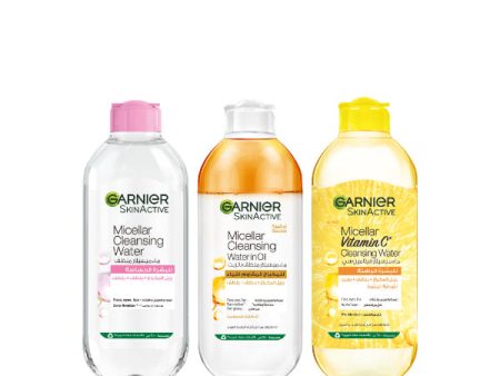 Micellar Water Oil-Infused 400ML + Facial Cleanser 400ML + Vitamin C 400ML At 15% OFF Online now