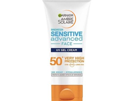 Ambre Solaire Sensitive Advanced Face SPF 50+ UV Gel Cream (50mL) Supply