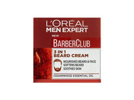 Men Expert Barber Club 3 in 1 cream – Beard thickening Discount