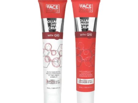 Collagen & Q10 Day Cream + Night Cream At 20% OFF Supply