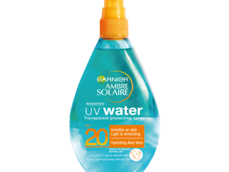 Ambre Solaire UV Water SPF with Aloe Vera Water - 150ML on Sale