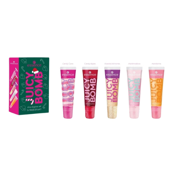 Juicy Bomb Christmas Shiny Lipgloss Set Hot on Sale