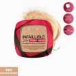 Infaillible Up to 24H Fresh Wear Foundation in a Powder- Waterproof, Heatproof, Sweatproof Cheap