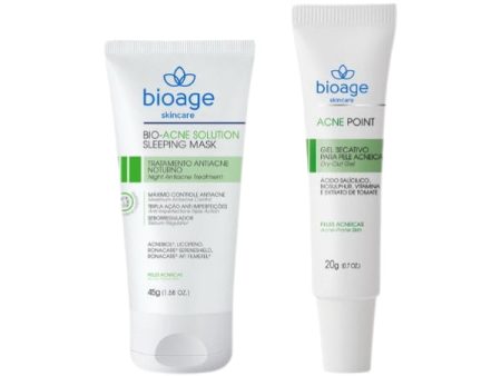 Bio-Acne Solution Sleeping Mask + Dry Gel At 5% OFF Online now