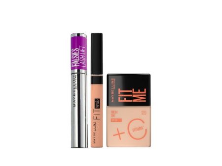 Falsies Lash Lift Mascara + Fit Me Fresh Tint + Fit Me Concealer At 20% OFF Sale