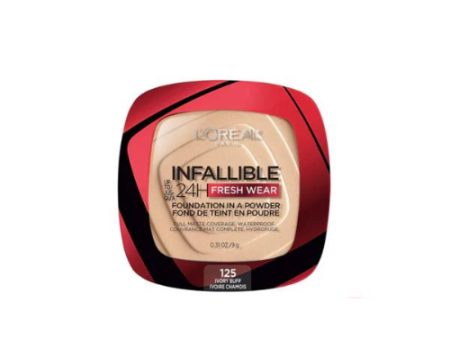 Infaillible Up to 24H Fresh Wear Foundation in a Powder- Waterproof, Heatproof, Sweatproof Cheap